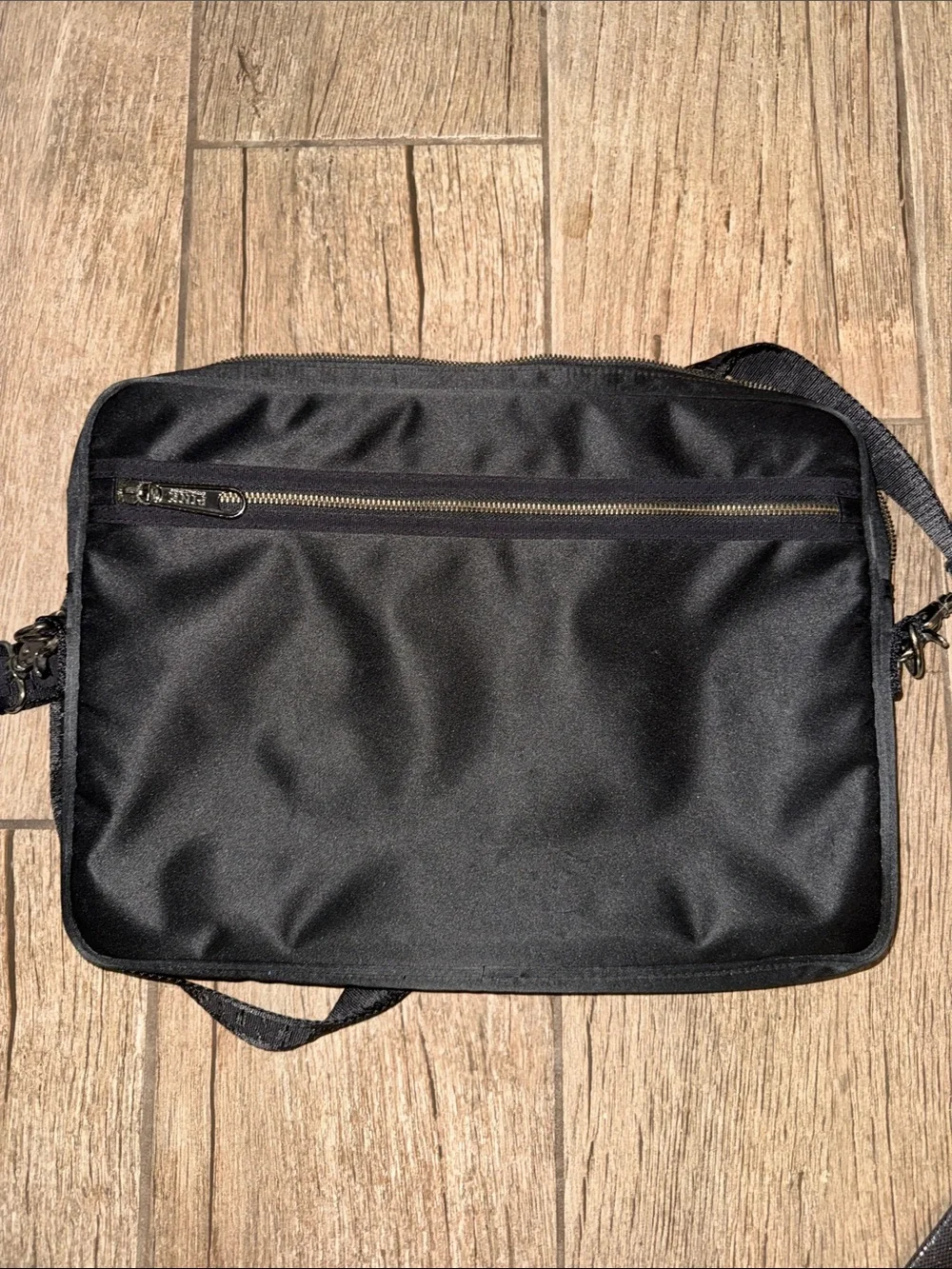 Vintage PINK Sequin Heart Crossbody Laptop Bag - Black with Pink/Silver Sequins